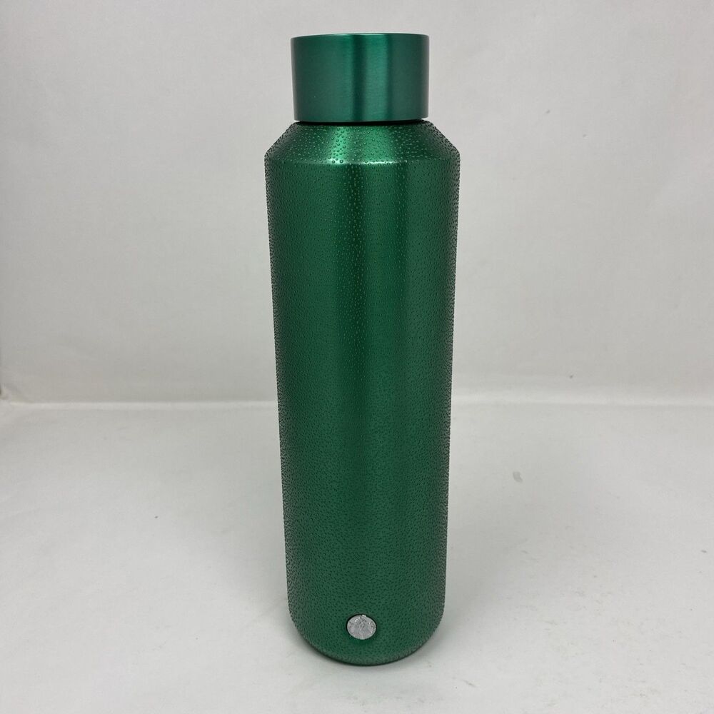 Starbucks Vacuum Insulated Water Bottle 20oz Green Textured
